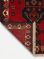 Vintage Baluch Wool Prayer Rug, Tree of Life, Natural Dye