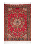 1945 Persian Hand-Knotted Wool Rug, Medallion Garden, Unused