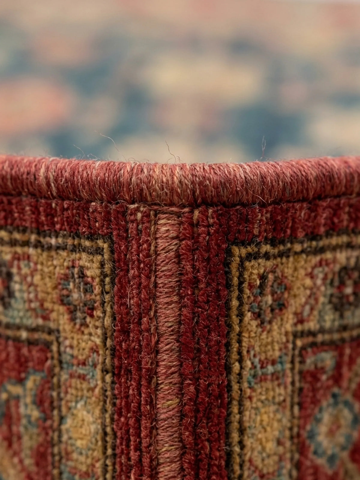 Extremely Fine Kazak Wool Rug, Ghazni Wool, High Knot Density