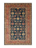Extremely Fine Kazak Wool Rug, Ghazni Wool, High Knot Density